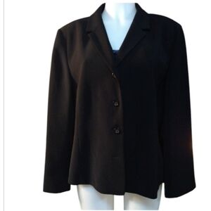 Tribal Black Dress Blazer Size 16 Plus  Structured Fit  Office & Formal